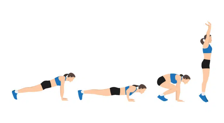 CARDIO-TRAINING 30 burpee