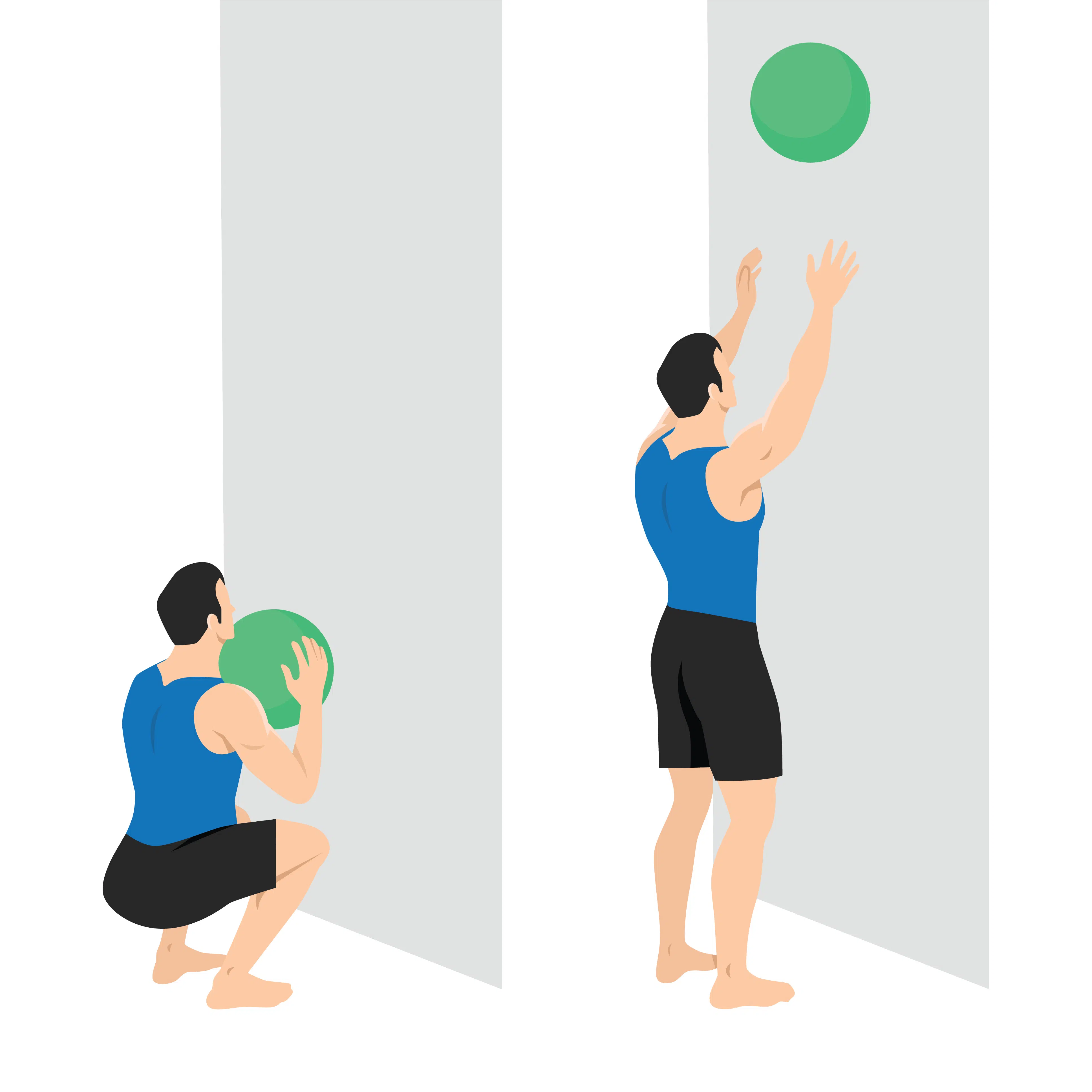 Wall Ball Squat