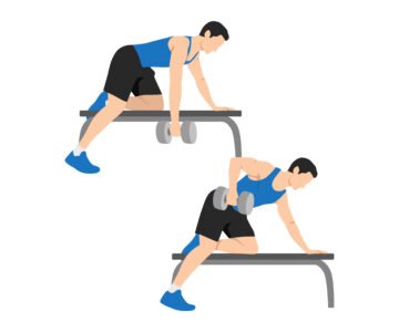 Rowing haltère à un bras