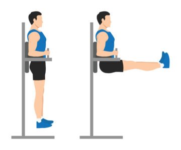 Le relevé de jambes à la chaise romaine