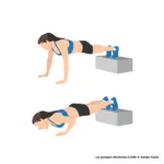 Triceps 15 pompes déclinées