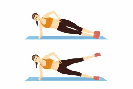 Notre blog 25 élevations de jambe en planche latérale