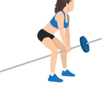 Soulevé de Terre Roumain à la Landmine