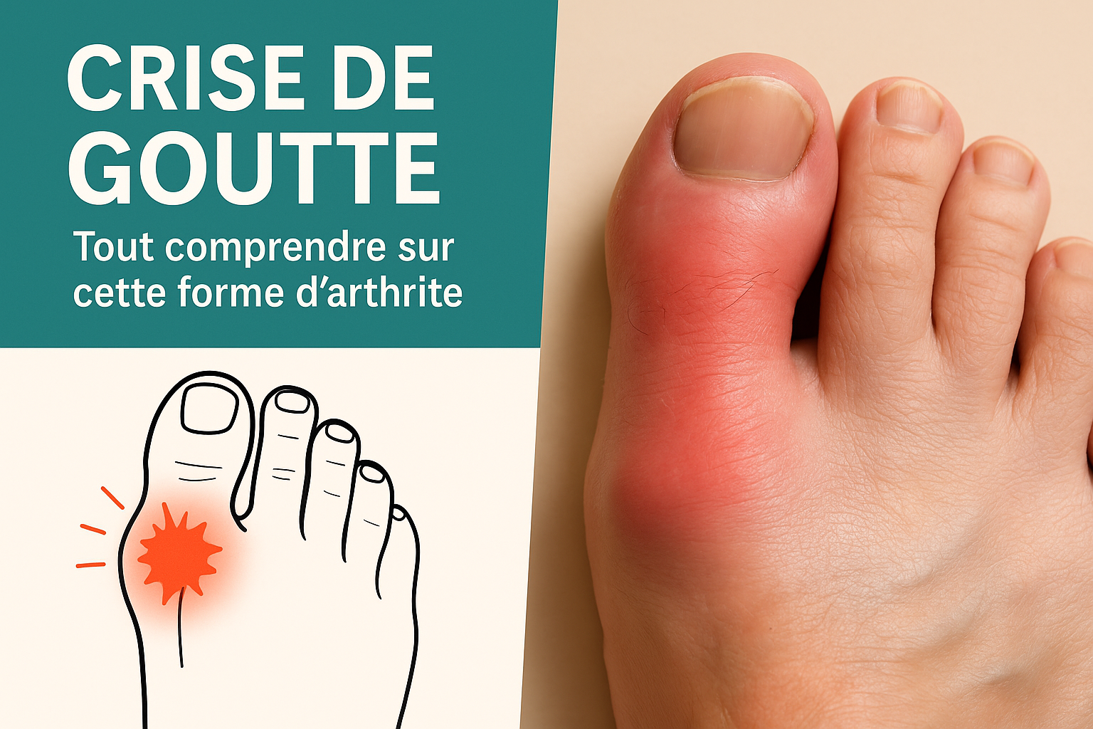 Crise de de goutte