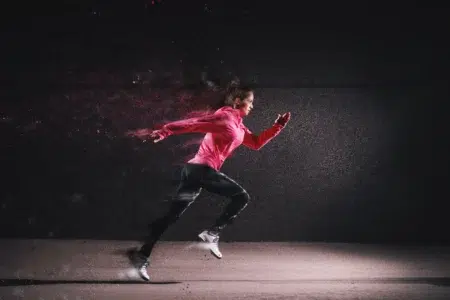 vitesse moyenne course à pied