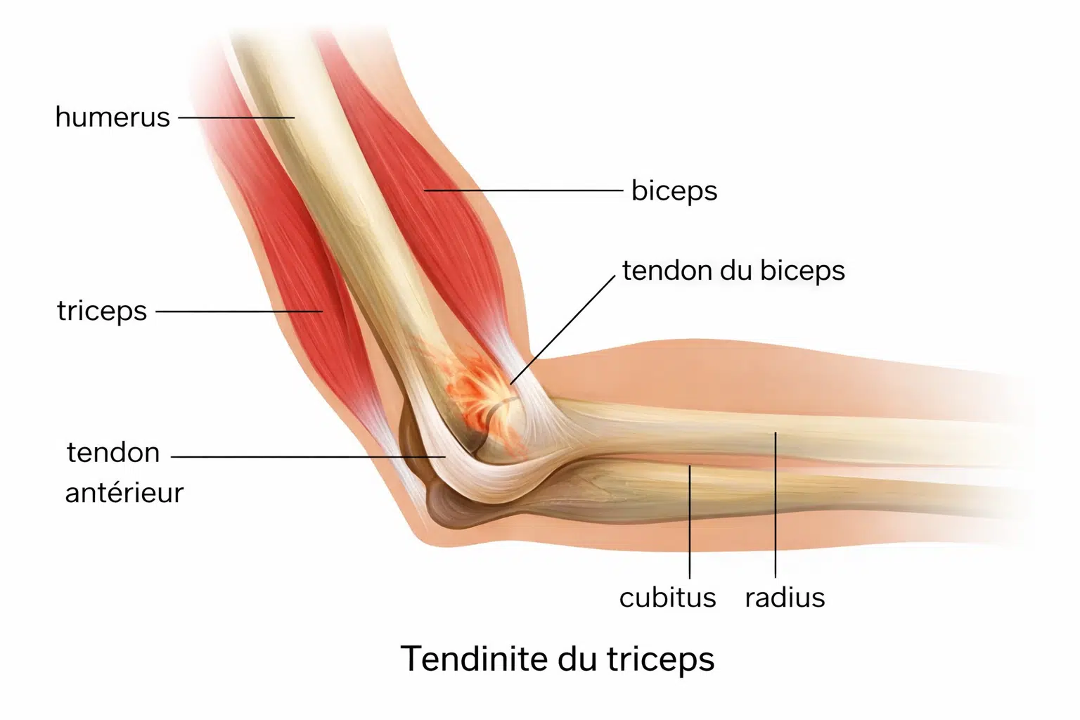 Tendinite du triceps