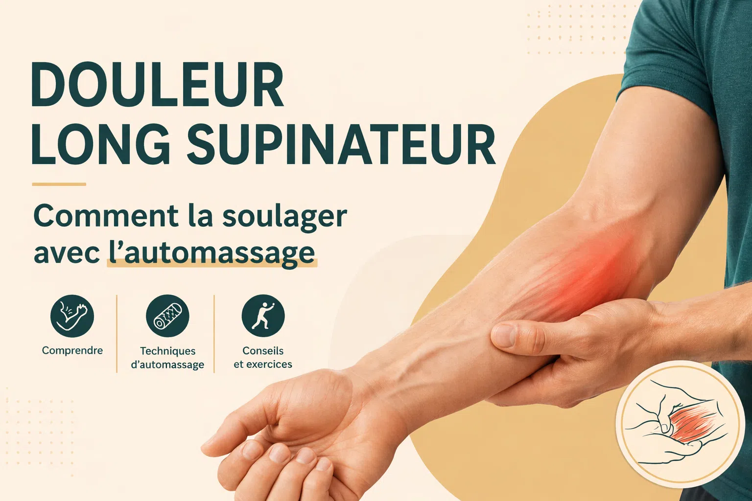 Douleur long supinateur