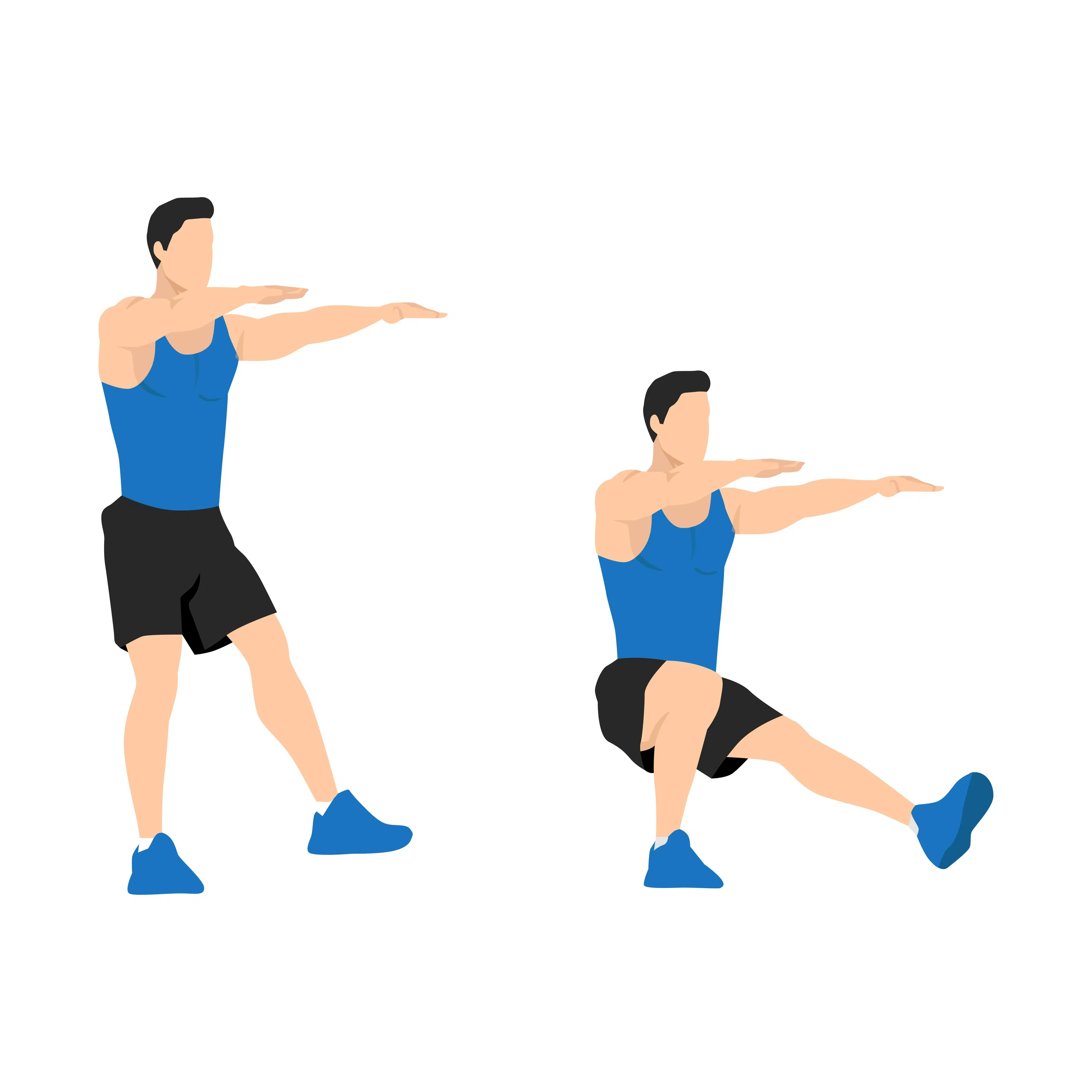 Pistol squat , squat sur une jambe