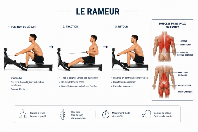 CARDIO-TRAINING 34 TECHNIQUE DU RAMEUR