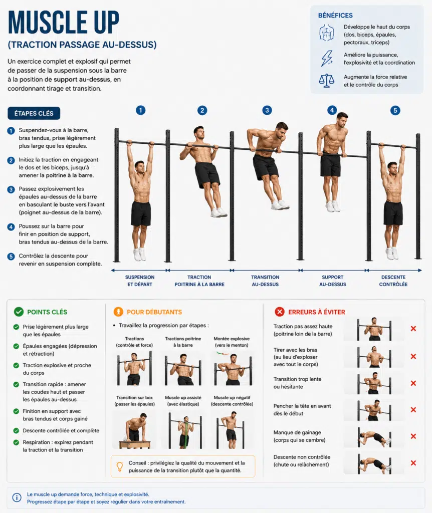 muscle-up 2 mus clé-up : guide complet